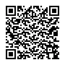 Código QR para número de telefone +12012544425