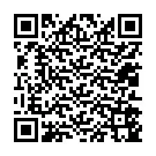 QR-код для номера телефона +12012545857