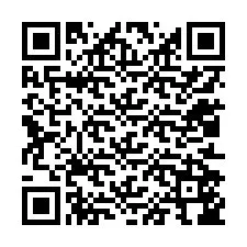 Código QR para número de telefone +12012546286