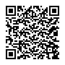 QR код за телефонен номер +12012546391