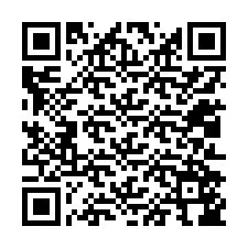 QR код за телефонен номер +12012546673