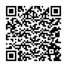 QR Code สำหรับหมายเลขโทรศัพท์ +12012546754