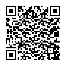 Kode QR untuk nomor Telepon +12012547301