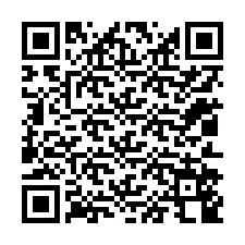 Código QR para número de teléfono +12012548411