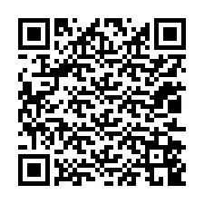 QR kód a telefonszámhoz +12012549085