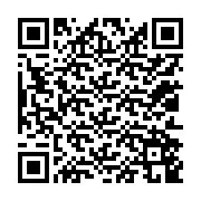 QR код за телефонен номер +12012549619