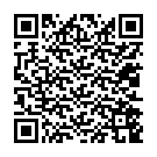 QR kód a telefonszámhoz +12012549993