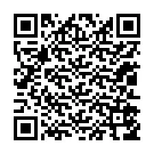 QR код за телефонен номер +12012556875