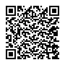 QR-koodi puhelinnumerolle +12012556876