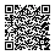 QR kód a telefonszámhoz +12012556879