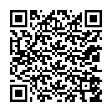 QR код за телефонен номер +12012556885