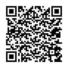 QR код за телефонен номер +12012556887