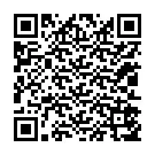 QR-koodi puhelinnumerolle +12012557831