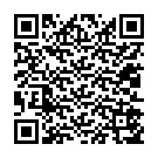 QR-koodi puhelinnumerolle +12012557833