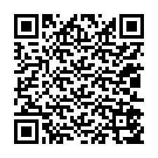 QR kód a telefonszámhoz +12012557834