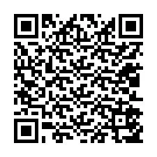 QR kód a telefonszámhoz +12012557836