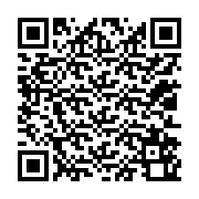 Código QR para número de telefone +12012560529