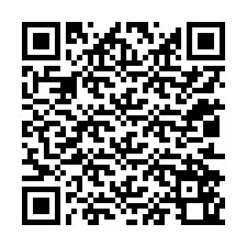 QR-koodi puhelinnumerolle +12012560684