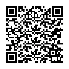 QR kód a telefonszámhoz +12012561253