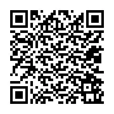 Kode QR untuk nomor Telepon +12012561797