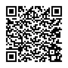 Codice QR per il numero di telefono +12012562756