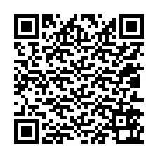 QR-koodi puhelinnumerolle +12012562858