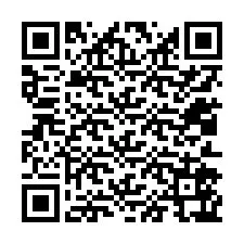 QR Code สำหรับหมายเลขโทรศัพท์ +12012567813