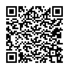 QR-code voor telefoonnummer +12012568067