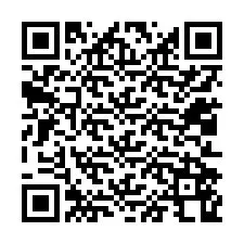 Código QR para número de teléfono +12012568223