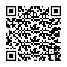 QR kód a telefonszámhoz +12012568899