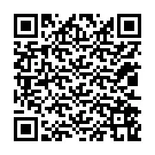 QR код за телефонен номер +12012569991