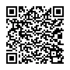 Código QR para número de teléfono +12012570630