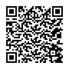 Kode QR untuk nomor Telepon +12012587705