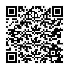 QR Code สำหรับหมายเลขโทรศัพท์ +12012587707