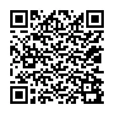 QR-код для номера телефона +12012591289