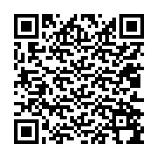 QR kód a telefonszámhoz +12012594612