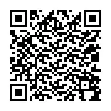 QR-koodi puhelinnumerolle +12012594614