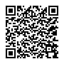 QR-Code für Telefonnummer +12012598418