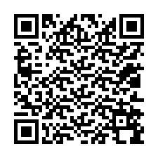 Código QR para número de teléfono +12012598419