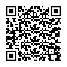 QR-код для номера телефона +12012598420