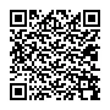 Código QR para número de telefone +12012598423