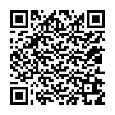 QR kód a telefonszámhoz +12012619049