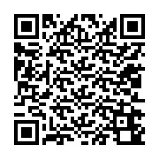 QR-koodi puhelinnumerolle +12012640036