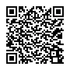 QR kód a telefonszámhoz +12012640389