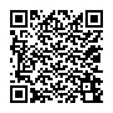 Código QR para número de teléfono +12012640599