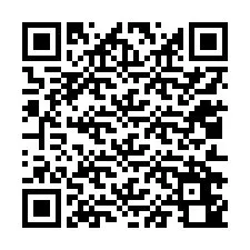 QR код за телефонен номер +12012640612