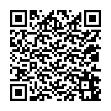 QR-koodi puhelinnumerolle +12012641518