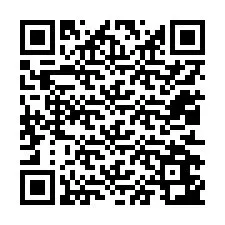 Kode QR untuk nomor Telepon +12012643387