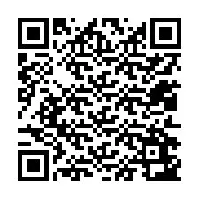 QR-koodi puhelinnumerolle +12012643647