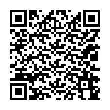 QR-код для номера телефона +12012644575